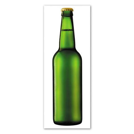 Υφασμάτινο αυτοκόλλητο ψυγείου που απεικονίζει ένα πράσινο μπουκάλι μπύρα. Είναι ανθεκτικό και κολλάει και ξεκολλάει εύκολα.Μπορείτε να μας ζητήσετε να εκτυπωθεί σε ότι διάσταση θέλετε. Το θέμα προσαρμοζεται ανάλογα στη διάσταση που θέλετε.Το παράδειγμα που παρουσιάζουμε στην απομονομένη εικόνα του θέματος αφορά ψυγείο με διάσταση 75cm πλάτος x 200cm ύψος.