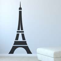 Αυτοκόλλητο τοίχου από βινύλιο που απεικονίζει τον πύργο του Eiffel χωρισμένος σε τμήματα. Είναι ανθεκτικό και κολλάει και ξεκολλάει εύκολα.Μπορείτε να μας ζητήσετε να εκτυπωθεί σε ότι διάσταση και χρώμα θέλετε. 