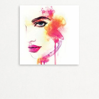 WOM-019 Πρόσωπο γυναίκας ζωγραφισμένο με έντονα χρώματαΨηφιακή εκτύπωση σε καμβά. Ο καμβάς είναι υψηλής ποιότητας, ειδικά για ψηφιακή εκτύπωση. Ιδανικός για διακόσμηση εσωτερικών χώρων.Παραλαμβάνετε τον πίνακα με την ψηφιακή εκτύπωση καμβά, τελαρωμένο σε τελάρο από ανθεκτικό ξύλο, στη διάσταση που θέλετε.