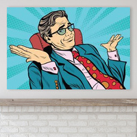 Προτάσεις για διακόσμησηΈνας πίνακας Pop Art σε καμβά προσθέτει ζωντάνια και χαρακτήρα σε κάθε χώρο. Σε μοντέρνα δωμάτια, μπορεί να αποτελέσει το κεντρικό σημείο αναφοράς, προσφέροντας αντίθεση και ενδιαφέρον. Σε μινιμαλιστικό περιβάλλον, ο πίνακας αναδεικνύει τις λιτές γραμμές και τις καθαρές επιφάνειες. Σε κλασικά σαλόνια, μπορεί να λειτουργήσει ως αναπάντεχη πινελιά που δημιουργεί μία φρέσκια και ανανεωμένη αίσθηση.Λίγα λόγια για τον πίνακαΗ τεχνοτροπία Pop Art συνδυάζει έντονες αποχρώσεις και σύγχρονες υφές. Οι γραμμές είναι καθαρές, ενώ οι δυναμικές πινελιές προσθέτουν κίνηση. Η χρήση ζωντανών χρωμάτων, όπως το κοκκινωπό και το τιρκουάζ, εντείνουν την οπτική εντύπωση. Στο ιστορικό πλαίσιο, αυτή η φιλοσοφία τέχνης εμπνέεται από τη μαζική κουλτούρα και την αστική έκφραση.Ο πίνακας αποπνέει ενέργεια και ζωτικότητα, παρακινώντας τον θεατή να αδράξει τη στιγμή. Αναδεικνύει την αυθεντικότητα και την εκφραστικότητα της καθημερινότητας. Το αίσθημα που παρουσιάζει είναι ανανεωτικό, προσκαλώντας το κοινό να βιώσει μια νέα οπτική εμπειρία με φαντασία και δημιουργικότητα.Ψηφιακή εκτύπωση σε καμβά. Ο καμβάς είναι υψηλής ποιότητας, ειδικός για ψηφιακή εκτύπωση που αναδεικνύει τα χρώματα. Είναι ιδανικός για διακόσμηση εσωτερικών χώρων. Παραλαμβάνετε τον πίνακα με την ψηφιακή εκτύπωση καμβά, τελαρωμένο σε τελάρο από ανθεκτικό ξύλο 2εκ, στη διάσταση που θέλετε.