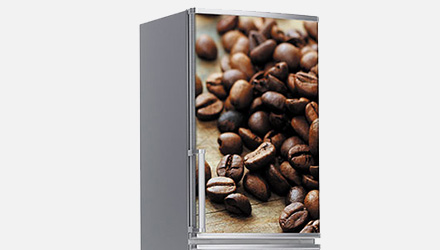 Αυτοκόλλητα ψυγείου - Καφές