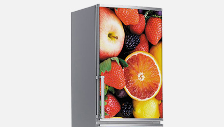 Αυτοκόλλητα ψυγείου - Φρούτα και λαχανικά