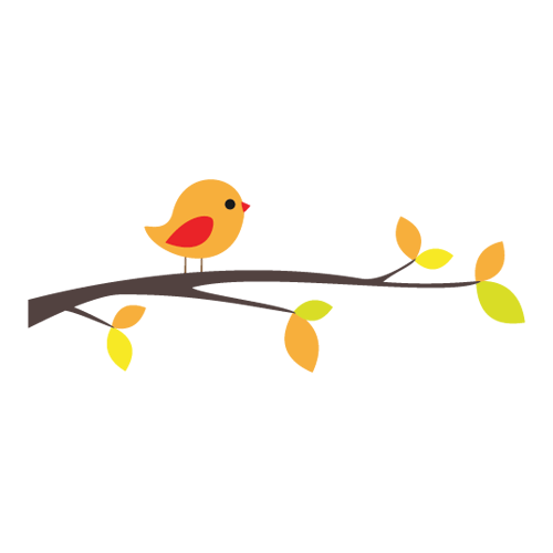 Αυτοκόλλητο τοίχου από βινύλιο που απεικονίζει ένα πουλάκι με πορτοκαλί και κόκκινα χρώματα πάνω σε ένα καφέ κλαδί με φθινοπωρινά φύλλα. Είναι ανθεκτικό και κολλάει και ξεκολλάει εύκολα.Μπορείτε να μας ζητήσετε να εκτυπωθεί σε ότι διάσταση θέλετε. 
