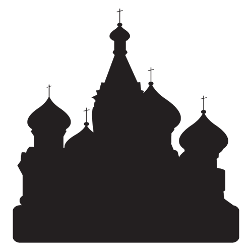 Αυτοκόλλητο τοίχου από βινύλιο που απεικονίζει τoν καθεδρικό ναο του Αγίου Βασιλείου στη Μόσχα. Είναι ανθεκτικό και κολλάει και ξεκολλάει εύκολα.Μπορείτε να μας ζητήσετε να εκτυπωθεί σε ότι διάσταση και χρώμα θέλετε. 
